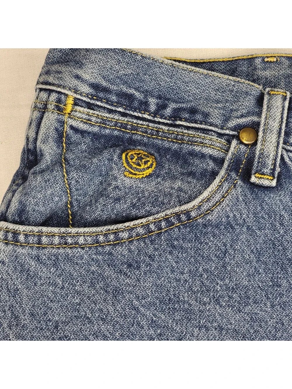 Wrangler George Strait Jeans 40x36 Mens Blue Straight Leg Cowboy Western Rodeo